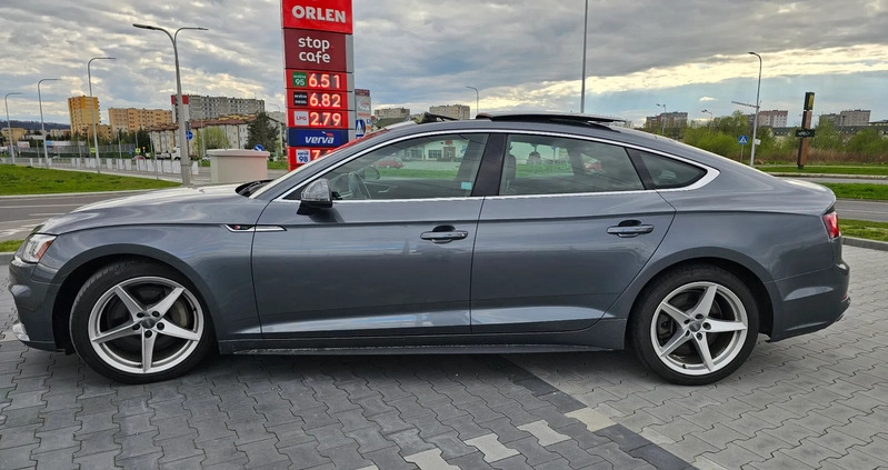 Audi A5 cena 123500 przebieg: 95400, rok produkcji 2017 z Tarnów małe 46